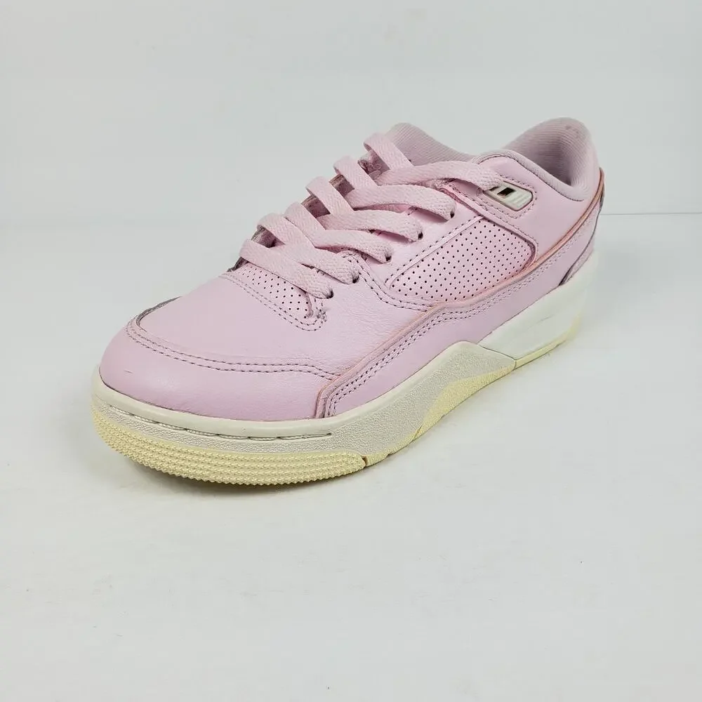 Nike Air Jordan Flight Court Girls Sz 5Y Womens Sz 6.5 Pink Foam Sail Shoes